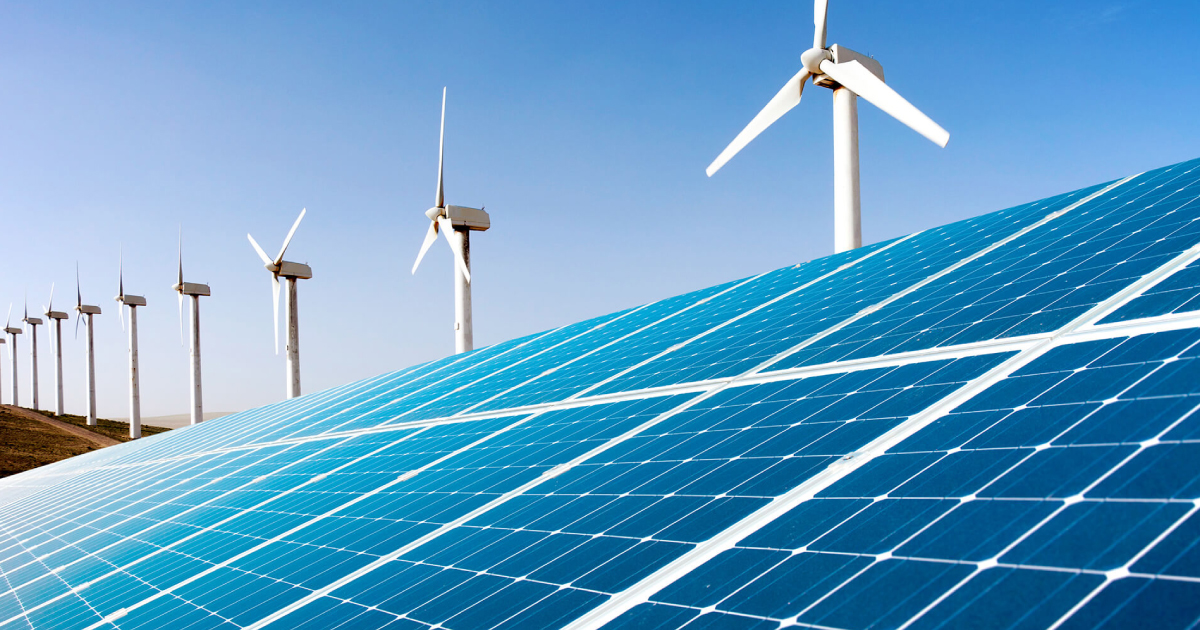 the power of the sun and wind - substantial energy savings over time