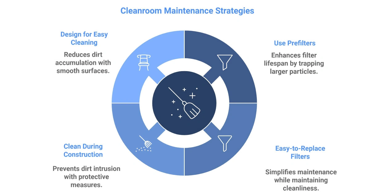 Cleanroom Fan Filter Maintenance Costs